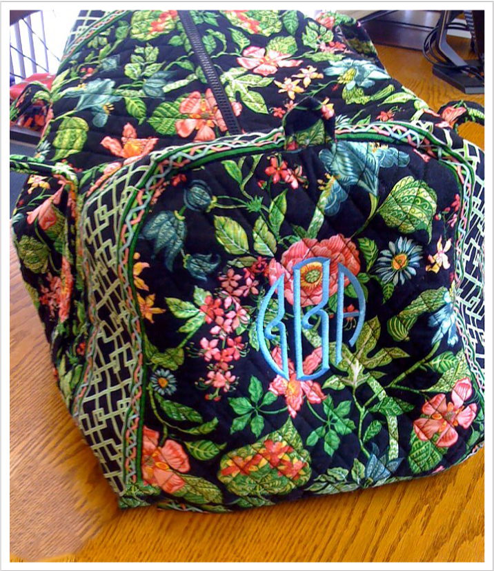 Monogrammed Bag