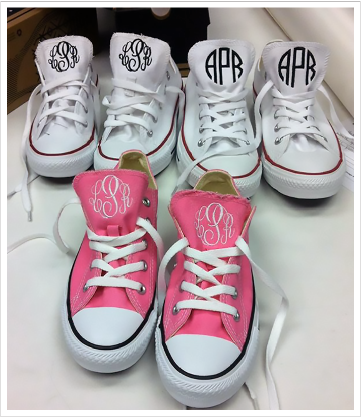 Monogrammed Sneakers